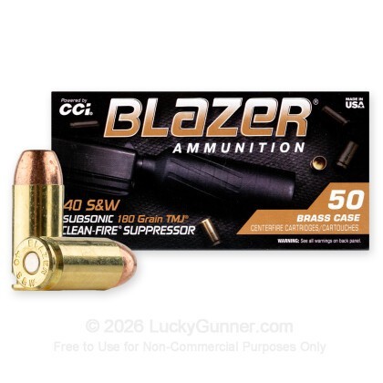 Image 2 of CCI .40 S&W (Smith & Wesson) Ammo