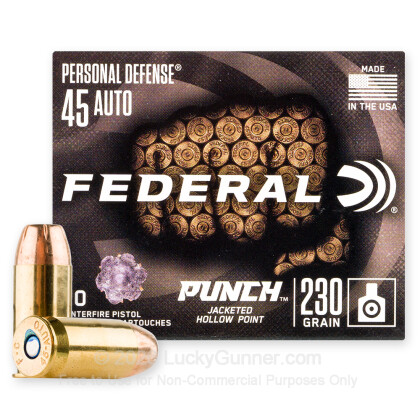 Image 2 of 45 ACP Ammo from Federal Image 2 of Federal .45 ACP (Auto) Ammo
