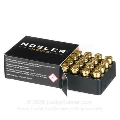 Image 3 of Nosler Ammunition .40 S&W (Smith & Wesson) Ammo