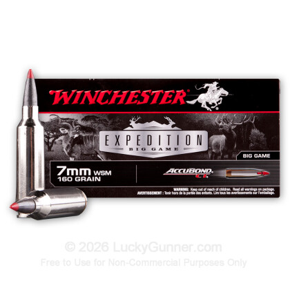 Image 2 of Winchester 7mm Winchester Short Magnum Ammo