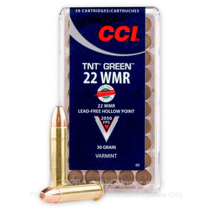 Image 2 of CCI .22 Magnum (WMR) Ammo