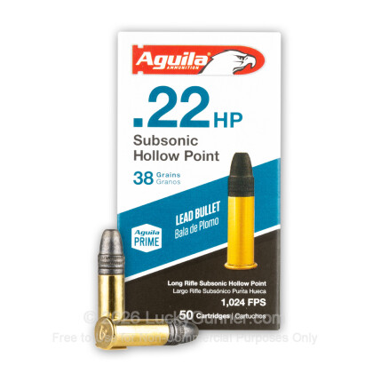 Image 2 of 22 LR Ammo from Aguila Image 2 of Aguila .22 Long Rifle (LR) Ammo