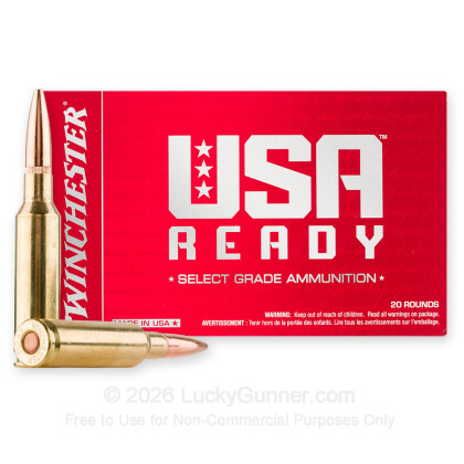 Image 2 of 6.5mm Creedmoor Ammo from Winchester Image 2 of Winchester 6.5mm Creedmoor Ammo