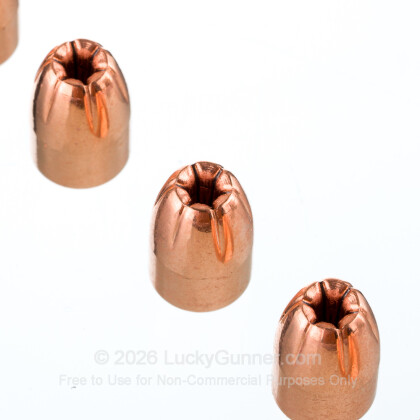 Large image of Bulk 9mm (.356) Bullets for Sale - 124 Grain Hybrid HP Bullets in Stock by Berry's - 1000