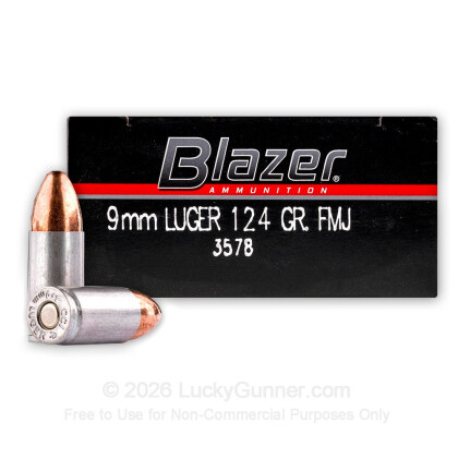 Image 1 of Blazer 9mm Luger (9x19) Ammo