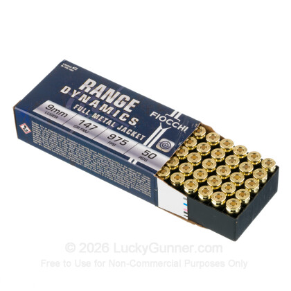 Image 3 of Fiocchi 9mm Luger (9x19) Ammo