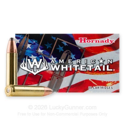 Large image of Hornady American Whitetail 400 Legend Ammo For Sale - 210 Grain InterLock - 20 Rounds