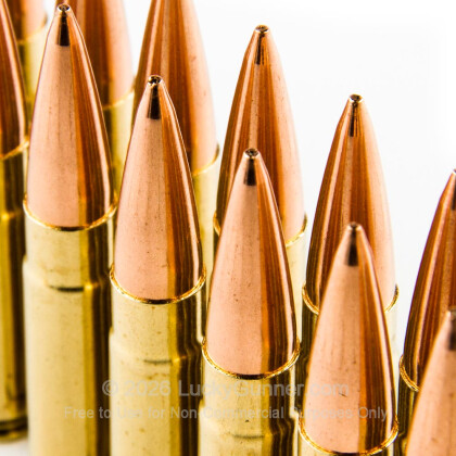 Large image of Premium 300 AAC Blackout Ammo For Sale - 125 gr Boat Tail Hollow Point - Sierra MatchKing - Gorilla Ammunition - 20 Rounds