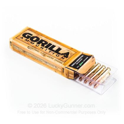 Large image of Premium 300 AAC Blackout Ammo For Sale - 125 gr Boat Tail Hollow Point - Sierra MatchKing - Gorilla Ammunition - 20 Rounds