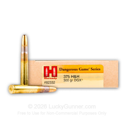 Image 1 of Hornady .375 H&H Magnum Ammo
