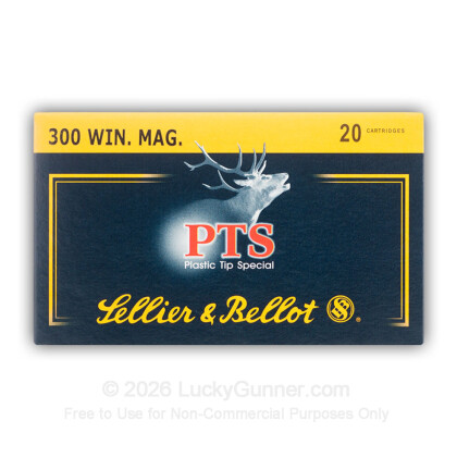 Image 2 of Sellier & Bellot .300 Winchester Magnum Ammo