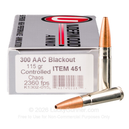 Image 2 of Underwood .300 Blackout Ammo