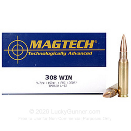 Image 1 of Magtech 308 Winchester (7.62X51) Ammo
