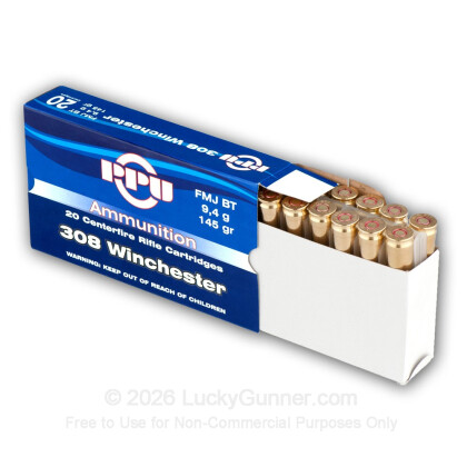 Image 6 of Shop by Popular Brand from Prvi Partizan Image 6 of Prvi Partizan .308 (7.62X51) Ammo