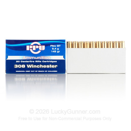 Image 7 of Shop by Popular Brand from Prvi Partizan Image 7 of Prvi Partizan .308 (7.62X51) Ammo