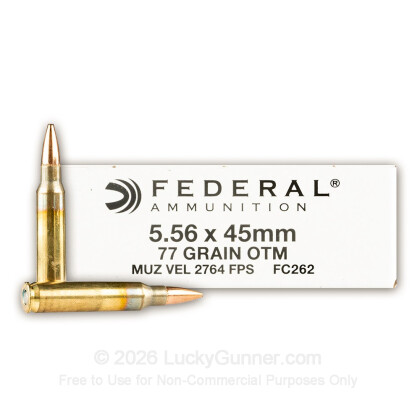 Image 2 of Federal 5.56x45mm Ammo