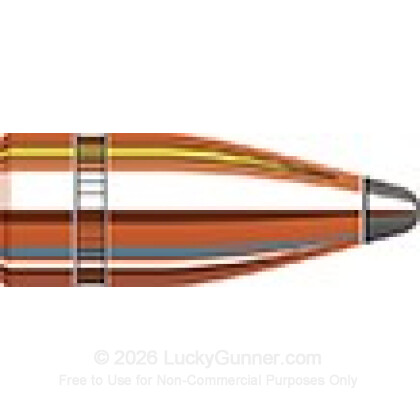 Large image of Bulk 7.62x39 Bullets For Sale - 123 Grain Spire Point Bullets in Stock by Hornady - 2800