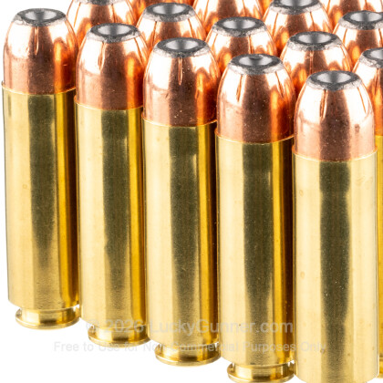Large image of Premium 50 Beowulf Ammo For Sale - 325 Grain Bonded JHP Ammunition in Stock by Underwood - 20 Rounds