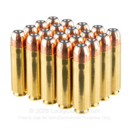 Large image of Premium 50 Beowulf Ammo For Sale - 325 Grain Bonded JHP Ammunition in Stock by Underwood - 20 Rounds