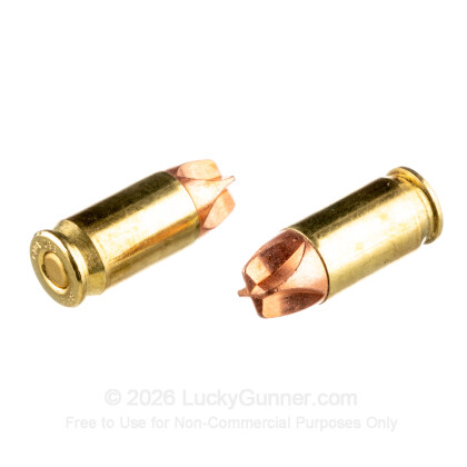Large image of Premium 380 Auto Ammo For Sale - 60 Grain HoneyBadger Ammunition in Stock by Black Hills - 20 Rounds