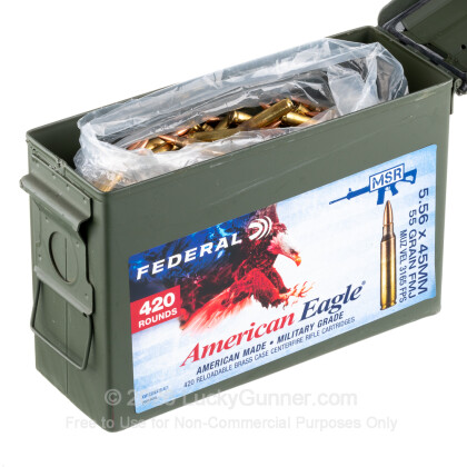 Image 2 of Federal 5.56x45mm Ammo