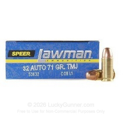 Image 1 of Speer .32 Auto (ACP) Ammo