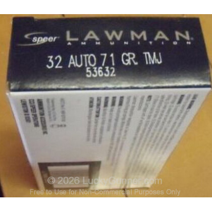 Image 2 of Speer .32 Auto (ACP) Ammo