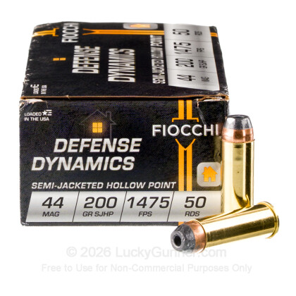 Image 1 of Fiocchi .44 Magnum Ammo