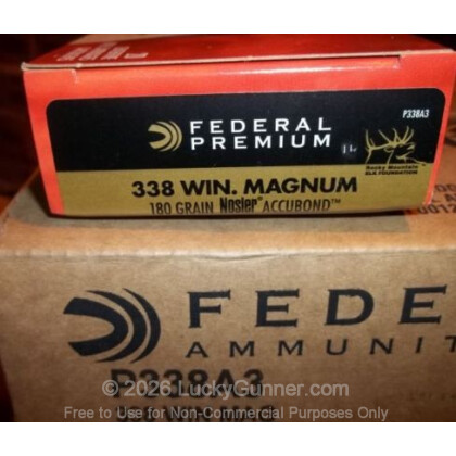 Image 4 of Federal .338 Winchester Magnum Ammo