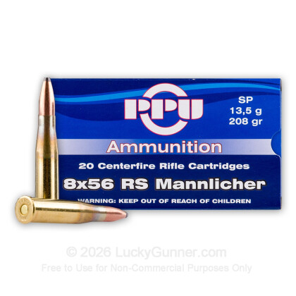 Image 2 of Prvi Partizan 8x56 RS Mannlicher Ammo