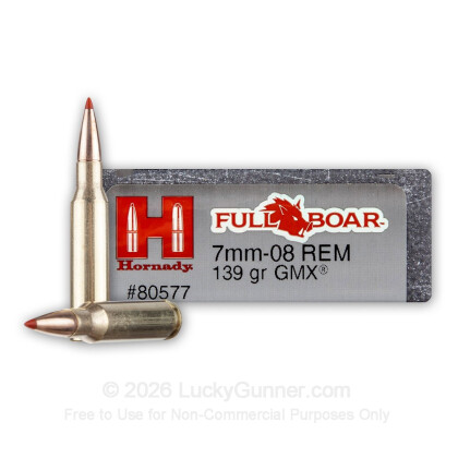 Image 1 of Hornady 7mm-08 Remington Ammo