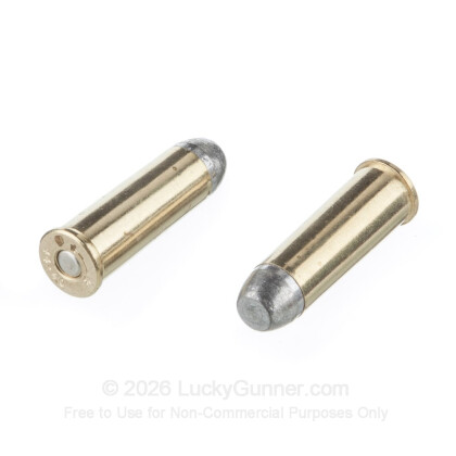 Large image of Cheap 44-40 WCF Ammo For Sale - 200 Grain RNFP Ammunition in Stock by Black Hills Cowboy - 50 Rounds