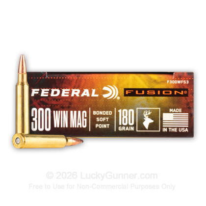 Image 2 of Federal .300 Winchester Magnum Ammo