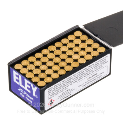 Image 3 of Eley .22 Long Rifle (LR) Ammo