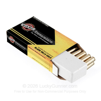 Large image of Premium 30-06 Ammo For Sale - 168 Grain HPBT Ammunition in Stock by Black Hills Gold Match - 20 Rounds