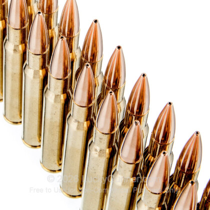 Large image of Premium 30-06 Ammo For Sale - 168 Grain HPBT Ammunition in Stock by Black Hills Gold Match - 20 Rounds