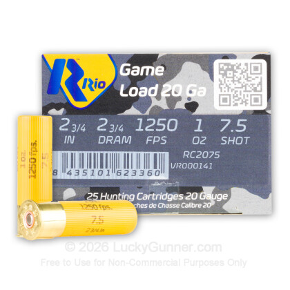 Image 1 of Rio Ammunition 20 Gauge Ammo