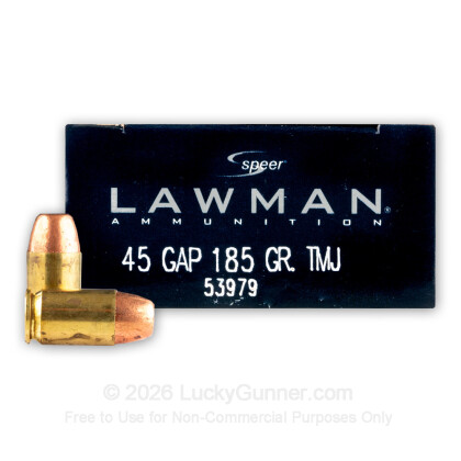 Image 1 of Speer .45 GAP Ammo