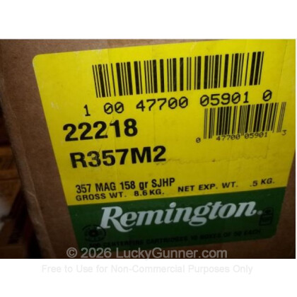 Image 2 of Remington .357 Magnum Ammo
