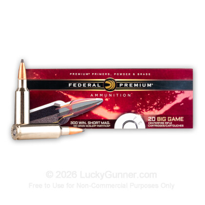 Image 2 of Federal 300 Winchester Short Magnum Ammo