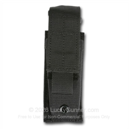 Large image of Single Magazine Pouch MOLLE Loop Pistol Blackhawk Black For Sale