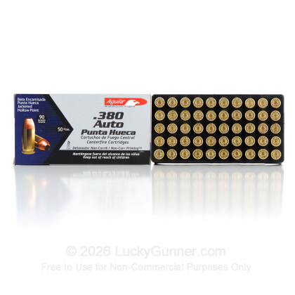 Image 8 of Shop by Popular Brand from Aguila Image 8 of Aguila .380 Auto (ACP) Ammo
