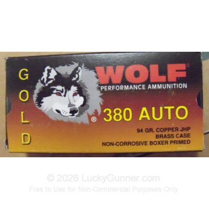 Image 2 of Wolf .380 Auto (ACP) Ammo