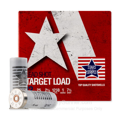 Image 2 of 12 Gauge Ammo Shells from Stars & Stripes Image 2 of Stars & Stripes 12 Gauge Ammo