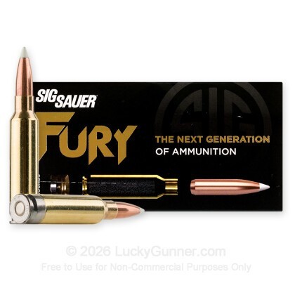 Large image of Sig Sauer Hybrid Hunter 277 Fury Ammo For Sale - 150 Grain AccuBond - 20 Rounds
