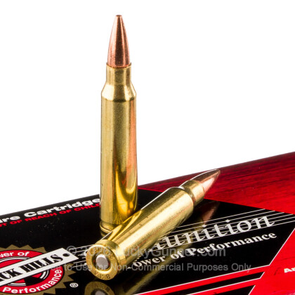Large image of Premium 223 Rem Ammo For Sale - 62 Grain Barnes TSX Ammunition in Stock by Black Hills - 50 Rounds