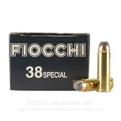 Image 1 of Fiocchi .38 Special Ammo