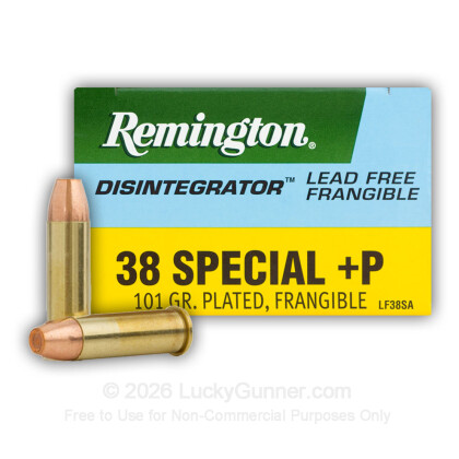 Image 1 of Remington Ammo from Remington Image 1 of Remington .38 Special Ammo