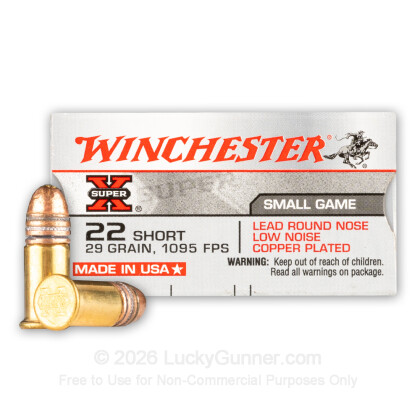 Image 1 of Winchester .22 Short Ammo