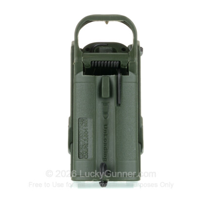 Large image of maglula Dark Green Universal Pistol Magazine Loader For 9mm through 45 ACP handgun magazines For Sale